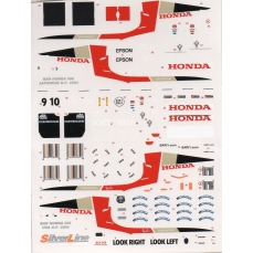 Decals BAR Honda 006