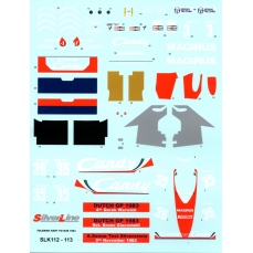 Decals Toleman Hart TG183B