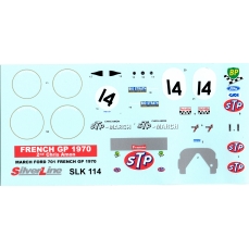 Decals March Ford 701