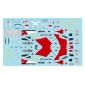 Decals McLaren Mercedes MP4-11-DKTMK225
