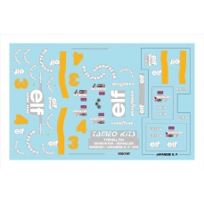 Decals Tyrrell Ford P34 "6 roues"-DKTMK222