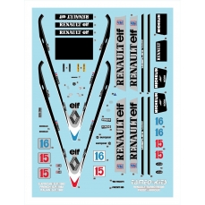 Decals Renault RE30B