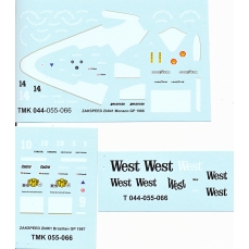 Decals Zakspeed 861-DKTMK055